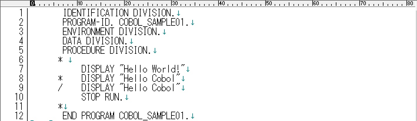 基礎-コメントの書き方-使用例