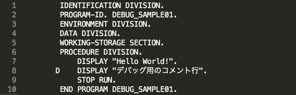 基礎-デバッグの対応プログラム1-仕様例