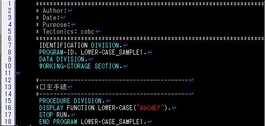 辞典・辞書-UPPER(LOWER)-CASE-使用例